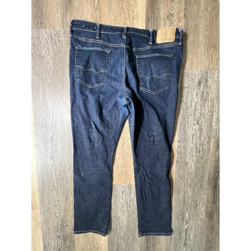 American Eagle Slim Jeans Mens 40x32 Dark‎ Indigo Ne(x)t Level Airflex 476